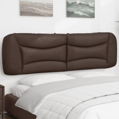 Pernă pentru tăblie pat, maro, 180 cm, piele artificială GartenMobel Dekor