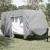 Husa de rulota gri 670x250x220 cm Tesatura netesuta GartenMobel Dekor