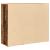Dulap, lemn vechi, 91x29,5x75 cm, lemn prelucrat GartenMobel Dekor
