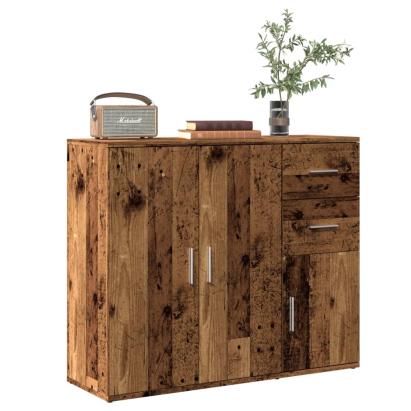 Dulap, lemn vechi, 91x29,5x75 cm, lemn prelucrat GartenMobel Dekor
