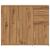 Dulap, stejar artizanal, 91x29,5x75 cm, lemn prelucrat GartenMobel Dekor