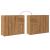 Dulap, stejar artizanal, 91x29,5x75 cm, lemn prelucrat GartenMobel Dekor