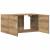 Dulap de perete, stejar artizanal, 80x39x40 cm, lemn prelucrat GartenMobel Dekor