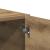 Dulap de perete, stejar artizanal, 80x39x40 cm, lemn prelucrat GartenMobel Dekor