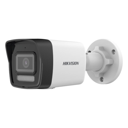 Camera IP 8MP, lentila 4mm, Smart Hybrid Light, Slot card, IR 30m, WL 30m, Mic, PoE - Hikvision DS-2CD1083G2-LIUF(4MM) SafetyGuard Surveillance