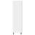 Dulap frigider, gri beton, 60 x 57 x 207 cm, lemn prelucrat GartenMobel Dekor