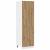 Dulap pentru frigider, Stejar artizanal, 60 x 57 x 207 cm, PAL GartenMobel Dekor