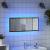 Oglindă de baie LED stejar fumuriu 100x8,5x37 cm lemn prelucrat GartenMobel Dekor
