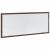 Oglindă de baie LED stejar maro, 100x8,5x37 cm lemn prelucrat GartenMobel Dekor