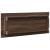 Oglindă de baie LED stejar maro, 100x8,5x37 cm lemn prelucrat GartenMobel Dekor