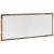 Oglindă de baie LED lemn vechi, 100x8,5x37 cm lemn prelucrat GartenMobel Dekor