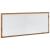 Oglindă baie LED stejar artizanal, 100x8,5x37 cm lemn prelucrat GartenMobel Dekor