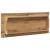 Oglindă baie LED stejar artizanal, 100x8,5x37 cm lemn prelucrat GartenMobel Dekor