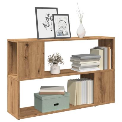 Bibliotecă, stejar artizanal, 100x24x63 cm, lemn prelucrat GartenMobel Dekor