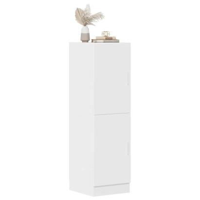 Dulap de bucătărie, alb, 38x41,5x131,5 cm, lemn prelucrat GartenMobel Dekor