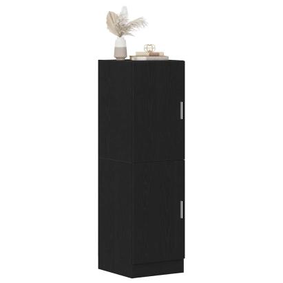 Dulap de bucătărie, negru, 38x41,5x131,5 cm, lemn prelucrat GartenMobel Dekor