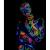 Set 7 culori vopsea glow uv neon, 25 ml/culoare, pentru corp si fata, pe baza de apa MultiMark GlobalProd