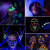 Vopsea glow uv neon roz pentru body painting, pe baza de apa, cantitate 25 ml MultiMark GlobalProd