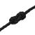 Frânghie de lucru, negru, 12 mm, 50 m, polipropilenă GartenMobel Dekor