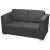 Set canapele, 2 piese, gri închis, material textil  GartenMobel Dekor