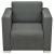 Set canapele, 3 piese, gri închis, material textil  GartenMobel Dekor