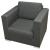 Set canapele, 3 piese, gri închis, material textil  GartenMobel Dekor