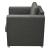 Set canapele, 3 piese, gri închis, material textil  GartenMobel Dekor