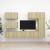 Set dulapuri TV, 6 piese, stejar sonoma, lemn prelucrat GartenMobel Dekor