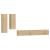 Set dulap TV, 4 piese, stejar sonoma, lemn prelucrat GartenMobel Dekor