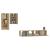 Set dulap TV, 4 piese, stejar sonoma, lemn prelucrat GartenMobel Dekor