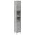 Set mobilier de baie, 3 piese, gri beton, lemn compozit GartenMobel Dekor