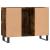 Dulap pentru baie, stejar fumuriu, 80x33x60 cm, lemn compozit GartenMobel Dekor