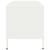 Dulap TV, alb, 101,5x39x43,5 cm, oțel laminat la rece GartenMobel Dekor