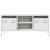 Dulap TV, alb, 101,5x39x43,5 cm, oțel laminat la rece GartenMobel Dekor