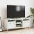 Dulap TV, alb, 101,5x39x43,5 cm, oțel laminat la rece GartenMobel Dekor