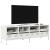 Dulap TV, alb, 135x39x43,5 cm, oțel laminat la rece GartenMobel Dekor