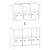 Dulap, roz, 101,5x39x73,5 cm, oțel laminat la rece GartenMobel Dekor