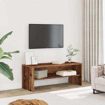 Comodă TV, Lemn vechi, 100x40x40 cm, PAL GartenMobel Dekor
