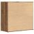 Dulap, stejar artizanal, 80x36x75 cm, lemn prelucrat GartenMobel Dekor