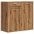 Dulap, stejar artizanal, 80x36x75 cm, lemn prelucrat GartenMobel Dekor