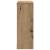 Raft de perete, stejar artizanal, 45x16x45 cm, lemn prelucrat GartenMobel Dekor