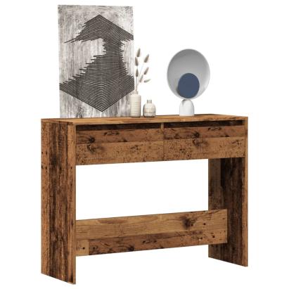 Masă consolă, lemn vechi, 100x35x76,5 cm, lemn prelucrat GartenMobel Dekor