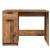 Birou, lemn vechi, 100x50x75 cm, lemn prelucrat GartenMobel Dekor