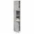 Dulap de baie, gri beton, 30x30x190 cm, lemn prelucrat GartenMobel Dekor