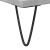Dulap de baie, gri beton, 30x30x190 cm, lemn prelucrat GartenMobel Dekor