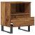 Noptiere, 2 buc., lemn vechi, 40x35x50 cm, lemn prelucrat GartenMobel Dekor