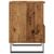 Noptiere, 2 buc., lemn vechi, 40x35x50 cm, lemn prelucrat GartenMobel Dekor