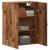 Dulap montat pe perete lemn vechi 69,5x34x90 cm lemn prelucrat GartenMobel Dekor