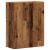 Dulap montat pe perete lemn vechi 69,5x34x90 cm lemn prelucrat GartenMobel Dekor