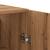 Dulap pe perete stejar artizanal, 69,5x34x90 cm, lemn prelucrat GartenMobel Dekor